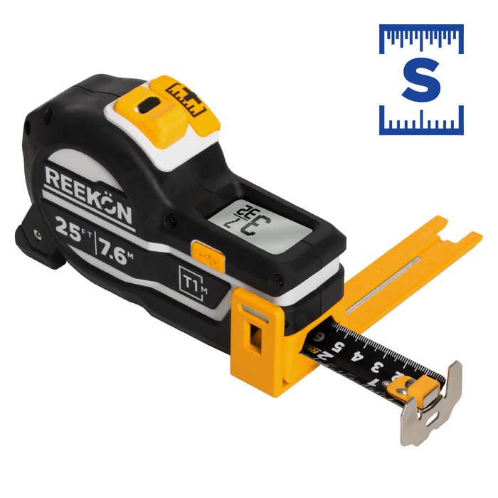Split (Imperial/Metric) T1M Utility Digital Tape Measure (Pre Order - Shipping October 2025)