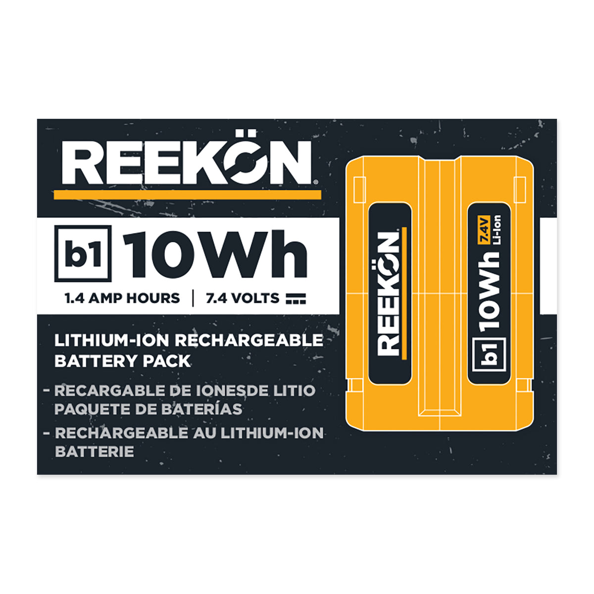 b1 10Wh Rechargeable Battery — REEKON Tools