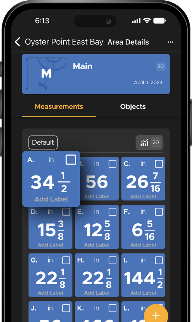 NEED TO share exact measurements?