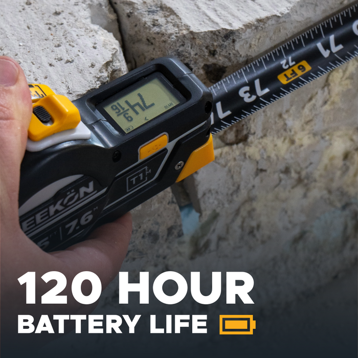 T1M Utility Digital Tape Measure (Pre Order - Shipping September 2025)