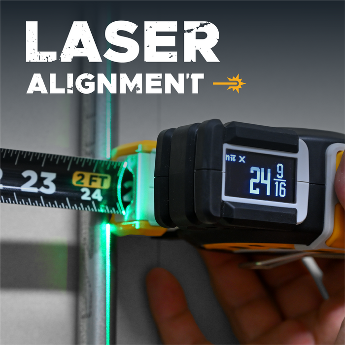 REEKON T1 Tomahawk Digital Tape Measure Laser Alignment